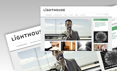 Lighthouse web slider